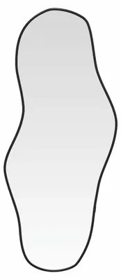 Zdjęcie produktu dla vidaXL Lustro ścienne czarne 70x30 cm