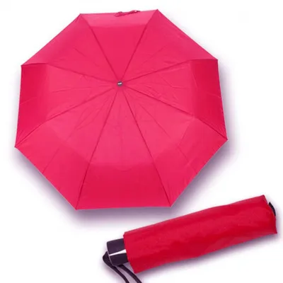 Obrázek produktu pro Doppler Mini Fiber Uni růžový - dámský skládací deštník