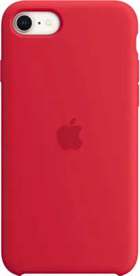 Image de Coque arrière en silicone Apple pour Apple iPhone SE (2022 / 2020) / 8 / 7 - Rouge
