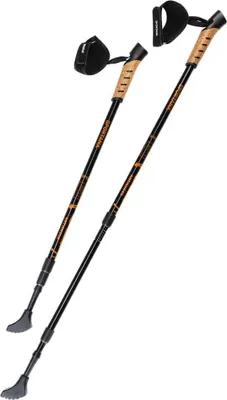 Zdjęcie produktu dla Kijki do nordic walking, regulowane, aluminiowe, z korkową rączką