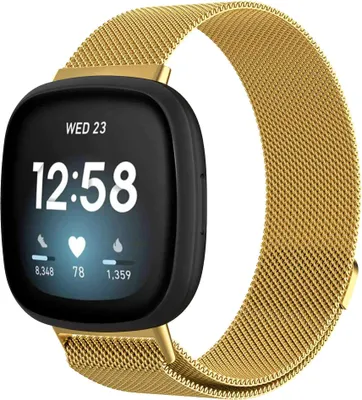 Immagine prodotto di Fitbit Versa 3 Band: imoshion Magnetic Milanese Band senza aiuto all'installazione