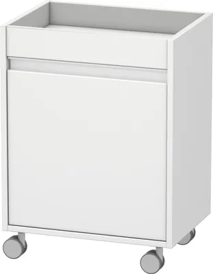 Produktbild von Duravit Rollcontainer Ketho 50x36x67cm, Tür links, weiß matt