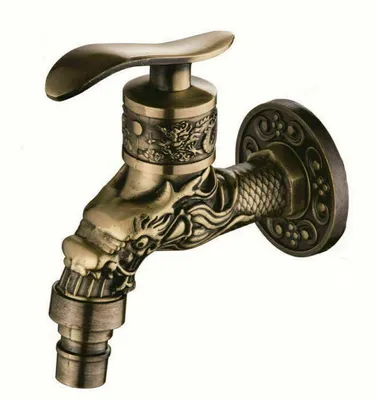 Produktbild von Nostalgie Wasserhahn Auslaufhahn Auslaufventil Garten Aussen #1