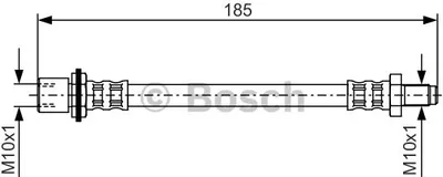 Produktbild von Bosch Bremsschlauch  1 987 476 939