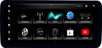 Produktbild von Für Audi A4 A5 Concert/Symphony 10.2" Touchscreen Android GPS Navigation