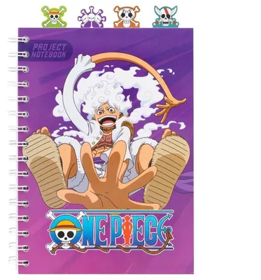 Productafbeelding van One Piece notitieboek - Projectnotitieboek - One Piece, paars, standaard