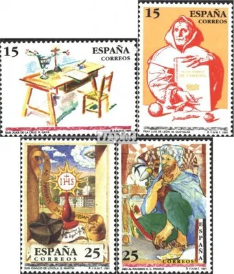 Produktbild von Briefmarken Spanien 1991 Mi 2992-2995 (kompl.Ausg.) postfrisch Persönlichkeiten