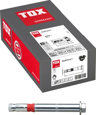 Produktbild von TOX Schwerlastanker Dual Force 1 15x15 mm / innen