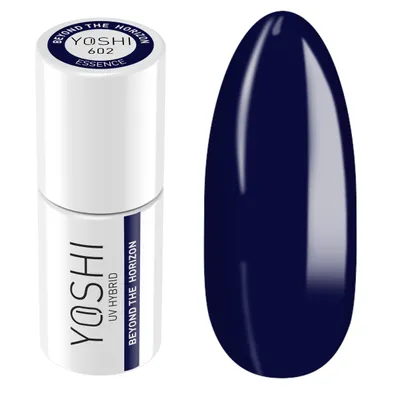 Produktbild von Yoshi | Hybrid-Nagellack - 602 Beyond The Horizon - Hybrid-Gellack - Hybridlack - UV LED - 6ml - Profi Qualität - Dunkelblau