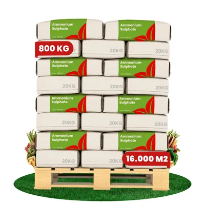 Obrázek produktu pro Hnojivo na bázi síranu amonného (800 kg – pro 16000 m²) - Organifer