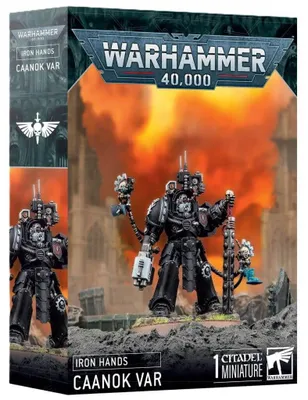 Immagine prodotto di Warhammer 40.000 Iron Hands Terminator Capitano Caanok Var