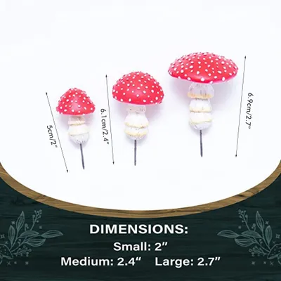 Image de Champignons Figurines, Champignons Modèle Statue Ornements
