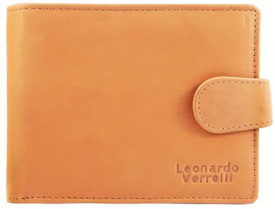 Produktbild von Leonardo Verrelli Echt Leder Geldbörse, RFID
