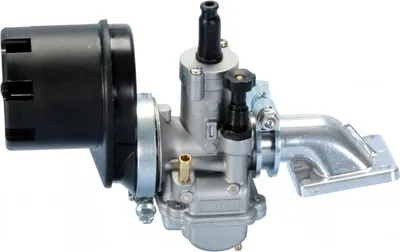 Image de Kit de carburateur Polini Racing 19 mm avec collecteur d'admission et filtre à air, pour Peugeot 103