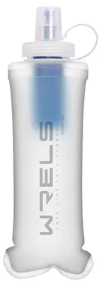 Immagine prodotto di Bottiglia filtrante pieghevole da 500 ml, priva di BPA, che filtra virus, batteri e microplastiche. Colore: bianco. Ideale per attività all'aperto, campeggio e trekking