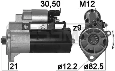 Produktbild von ERA 220651A Starter Anlasser 2kW für VW LT 28-46 II Kastenwagen (2DA, 2DD, 2DH) 12V