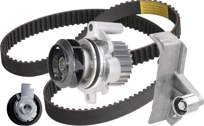 Produktbild von RIDEX 3096W0567 Zahnriemensatz + Wasserpumpe für AUDI A4 Avant (8ED, B7) A4 Avant (8E5, B6) A4 Limousine (8D2, B5) A6 Avant (4B5, C5) A4 Avant