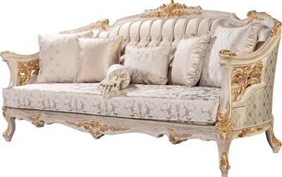 Produktbild von Chesterfield 3 Sitzer Designer Sofa Luxus Polster Sofas Couchen Stoff Textil Neu