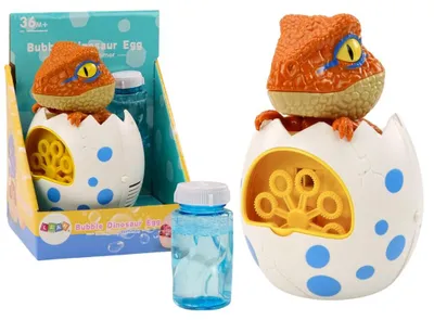 Produktbild von Leantoys Maszynka Do Baniek Mydlanych Dinozaur W Jajku P?yn