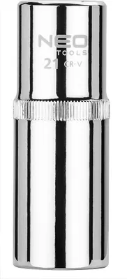 Produktbild von Lange Zwölfkant-Stecknuss 1/2", 21 mm