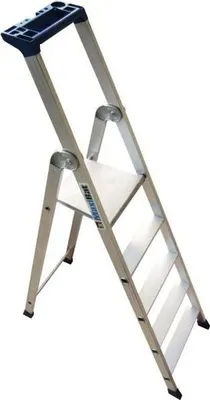 Immagine prodotto di Scala a pioli 4 gradini grigia Artub 02375804