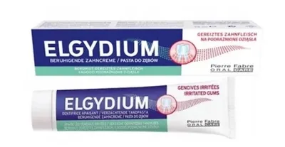 Produktbild von Elgydium Zahnpasta gereiztes Zahnfleisch 75ml beruhigend entzündungshemmend