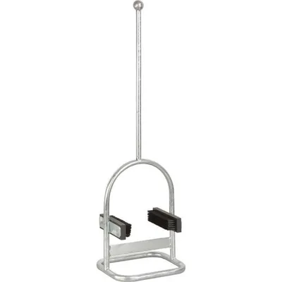 Obrázok produktu pre Esschert Design Škrabka na topánky s kefou 78,5 cm strieborná