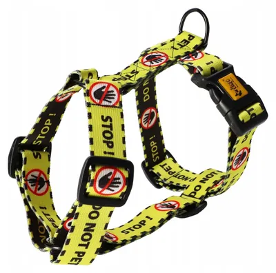 Produktbild von Dingo GUARD Hundegeschirr "DO NOT PET" Größe S