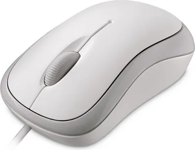 Immagine prodotto di Mouse ottico Microsoft Basic bianco con cavo