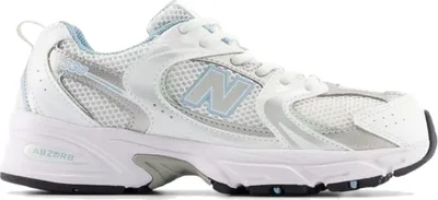 Produktbild von New Balance GR530GB GS Weiß / Blau / Silber - Sneaker - GR530GB