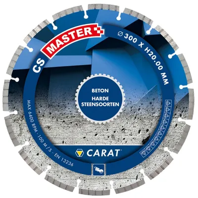 Produktbild von Carat Diamantsägeblatt ø350x20 CS Master Beton wassergekühlt