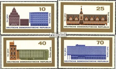 Produktbild von Briefmarken DDR 1965 Mi 1126-1129 (kompl.Ausgabe) gestempelt 800 Jahre Stadt Leipzig