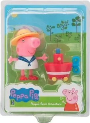 Produktbild von Peppa Pig PEP0546 - Figuren Pack - Peppa's Bootsabenteuer