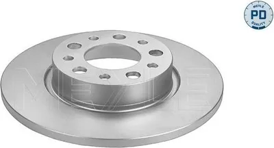 Produktbild von 2x MEYLE Bremsscheibe 15-15 523 0003/PD hinten für FIAT 500X (334_) 43 2mm 278mm