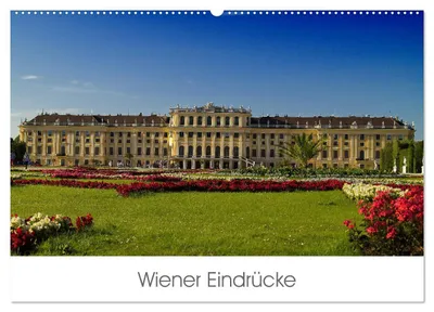 Produktbild von Wiener Eindrücke (Wandkalender 2027 DIN A2 quer), CALVENDO Monatskalender