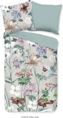 Zdjęcie produktu dla Muller Textiles 31187.99.28, Koc do nakrycia w zestawie, Poszewka na poduszkę dołączona
