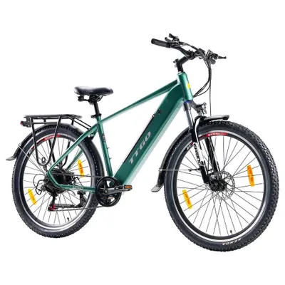 Produktbild von 27,5" 15AH E Bike, Elektrofahrrad Trekkingrad E-Bike Herren Damen ,100km Reichweite, 250W Motor, E-Fahrrad mit 7-Gang-Getriebe, Pedelec Citybike EBike