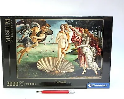 Image de CLE puzzle 2000 Museum...La naissance de Vénus 32572