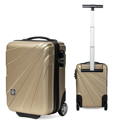 Obrázek produktu pro RGL 885 S Příruční zavazadlo Příruční kufr na kolečkách ABS Hardcase Velikost: S Barva: Champagne