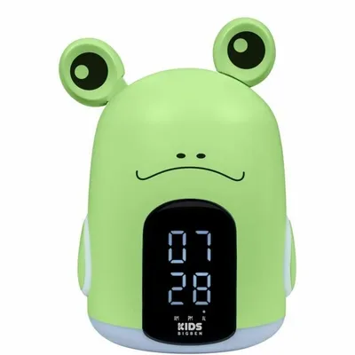 Zdjęcie produktu dla RKIDSFROG BIGBEN Trevor, Budzik & Lampka nocna dla dzieci
