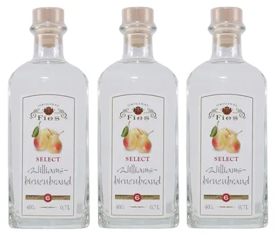 Produktbild von Fies Select Williams-Birnenbrand (3 x 0,7L)