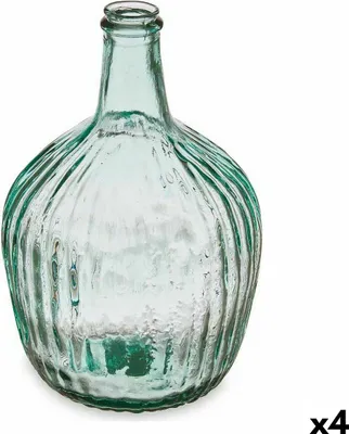 Obrázok produktu pre Dekorácia na fľašu 16 x 29,5 x 16 cm priehľadná (4 kusy)