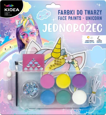 Obrázek produktu pro Kidea Farby do Twarzy Zestaw Unicorn