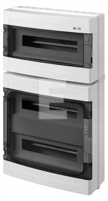 Produktbild von Sicherungskasten Verteilerkasten 57 (19+38) Module Aufputz IP55