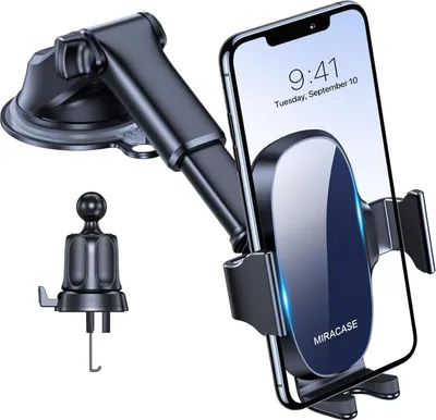 Produktbild von Miracase Auto Handyhalterung Universal für iPhone Samsung Galaxy Blau