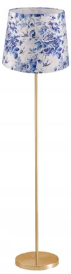 Produktbild von Goldlux Scarlet Stehlampe Golden 140cm Kegelschirm E27