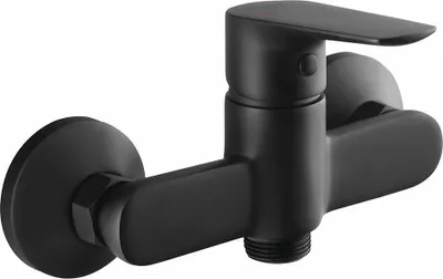Obrázek produktu pro Nástěnná vodovodní baterie LOTTA 3/4", bez výpusti, matně černá