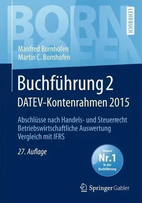 Produktbild von Bornhofen, M: Buchführung 2 DATEV-Kontenrahmen 2015