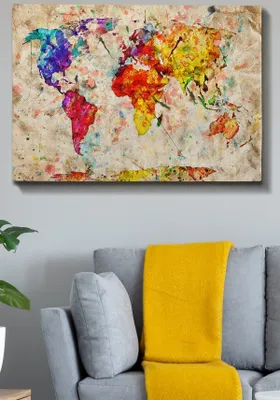 Obrázok produktu pre Wallity, Kanvas- TCR1510, Farebné, Obrazy na plátne, 70 x 100 cm, 100% plátno