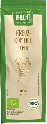 Produktbild von Brecht Gewürzmühle Kreuzkümmel (Cumin) ganz NFP  65g